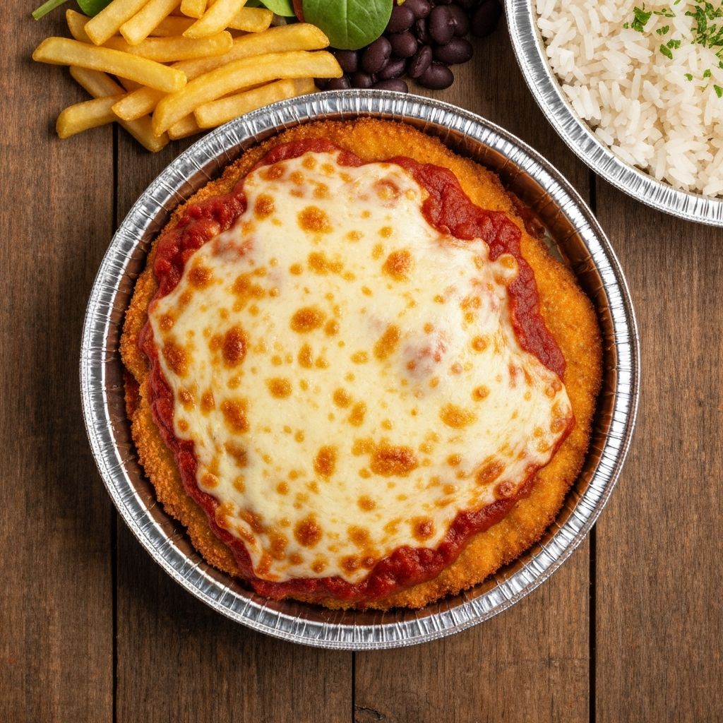 Marmitex Grande Bife Parmegiana